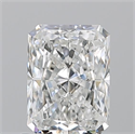 Natural Diamond 0.97 Carats, Radiant with  Cut, G Color, SI2 Clarity and Certified by GIA