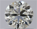 Natural Diamond 0.50 Carats, Round with Very Good Cut, L Color, VVS2 Clarity and Certified by GIA