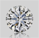 Diamante Natural 0.70 quilates, Redondo , Color I, claridad IF y certificado GIA