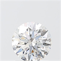 Lab Grown Diamond 1.03 Carats, Round with Ideal Cut, F Color, VVS2 Clarity and Certified by IGI