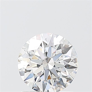Picture of Lab Grown Diamond 1.03 Carats, Round with Ideal Cut, F Color, VVS2 Clarity and Certified by IGI