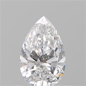 Foto Diamante Natural 0.50 quilates, De pera , Color D, claridad VS2 y certificado GIA de