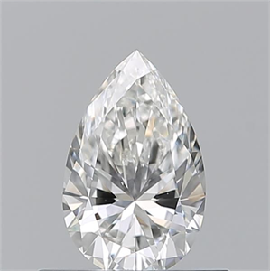 Picture of Natural Diamond 0.50 Carats, Pear with  Cut, G Color, VS1 Clarity and Certified by GIA