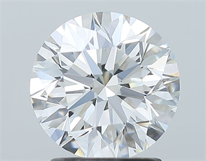 Picture of Natural Diamond 1.90 Carats, Round with Excellent Cut, E Color, VVS2 Clarity and Certified by GIA