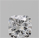 Natural Diamond 0.71 Carats, Cushion with  Cut, E Color, SI1 Clarity and Certified by GIA