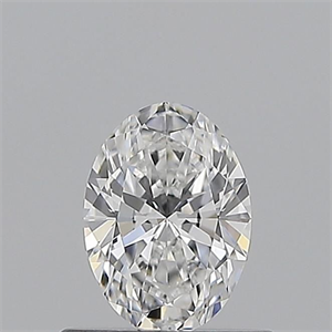 Picture of Natural Diamond 0.50 Carats, Oval with  Cut, D Color, VS1 Clarity and Certified by GIA