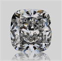 Diamante Natural 2.50 quilates, Del cojín , Color G, claridad VVS2 y certificado GIA