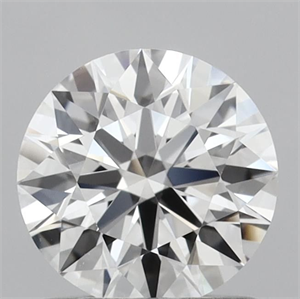 Picture of Lab Grown Diamond 1.00 Carats, Round with Ideal Cut, D Color, VVS1 Clarity and Certified by IGI