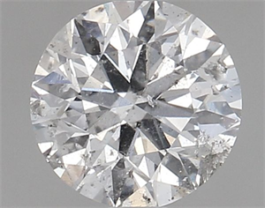 Picture of Natural Diamond 0.97 Carats, Round with Very Good Cut, F Color, I1 Clarity and Certified by GIA