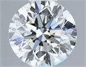 Diamante Natural 0.50 quilates, Redondo , Color H, claridad VVS2 y certificado IGI