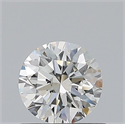 Diamante Natural 0.51 quilates, Redondo , Color G, claridad IF y certificado HRD