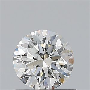 Foto Diamante Natural 0.51 quilates, Redondo , Color G, claridad IF y certificado HRD de
