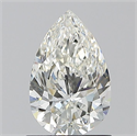 Natural Diamond 1.01 Carats, Pear with  Cut, H Color, VS2 Clarity and Certified by GIA