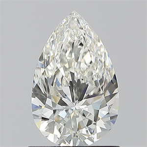 Picture of Natural Diamond 1.01 Carats, Pear with  Cut, H Color, VS2 Clarity and Certified by GIA