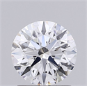Lab Grown Diamond 1.07 Carats, Round with Ideal Cut, E Color, VVS1 Clarity and Certified by IGI