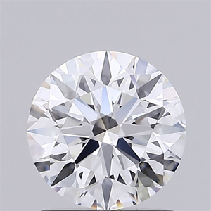 Picture of Lab Grown Diamond 1.07 Carats, Round with Ideal Cut, E Color, VVS1 Clarity and Certified by IGI