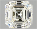 Natural Diamond 1.11 Carats, Asscher with  Cut, J Color, VVS2 Clarity and Certified by IGI