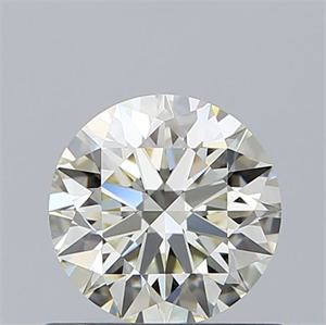 Picture of Natural Diamond 0.70 Carats, Round with Excellent Cut, M Color, IF Clarity and Certified by GIA