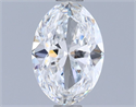Natural Diamond 0.81 Carats, Oval with  Cut, E Color, VS1 Clarity and Certified by GIA