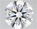 Lab Grown Diamond 5.02 Carats, Round with Ideal Cut, E Color, VVS1 Clarity and Certified by IGI