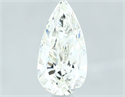 Natural Diamond 0.70 Carats, Pear with  Cut, I Color, SI1 Clarity and Certified by IGI