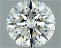 Diamante Natural 0.70 quilates, Redondo , Color J, claridad VS1 y certificado IGI