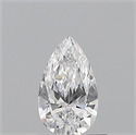 Natural Diamond 0.51 Carats, Pear with  Cut, D Color, VS2 Clarity and Certified by GIA