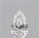 Diamante Natural 0.51 quilates, De pera , Color D, claridad VS2 y certificado GIA