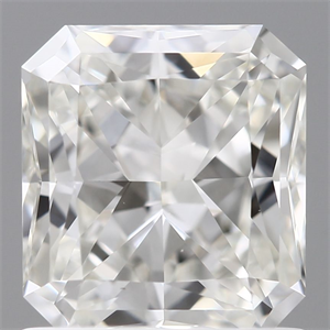 Picture of Natural Diamond 0.90 Carats, Radiant with  Cut, G Color, VS1 Clarity and Certified by GIA