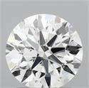 Lab Grown Diamond 1.42 Carats, Round with Ideal Cut, E Color, VS1 Clarity and Certified by IGI
