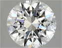 Diamante Natural 0.44 quilates, Redondo , Color F, claridad SI1 y certificado GIA