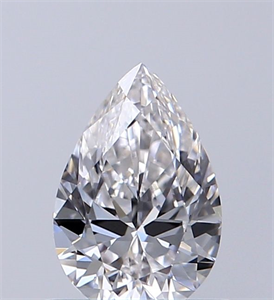 Foto Diamante Natural 0.50 quilates, De pera , Color F, claridad SI1 y certificado GIA de