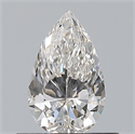 Diamante Natural 0.50 quilates, De pera , Color G, claridad VS1 y certificado GIA