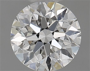 Foto Diamante Natural 0.45 quilates, Redondo , Color G, claridad IF y certificado GIA de