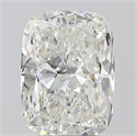 Natural Diamond 3.01 Carats, Cushion with  Cut, I Color, SI1 Clarity and Certified by GIA