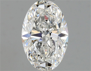 Picture of Natural Diamond 0.91 Carats, Oval with  Cut, F Color, SI1 Clarity and Certified by GIA