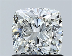 Foto Diamante Natural 1.01 quilates, Del cojín , Color I, claridad VS1 y certificado GIA de