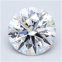 Diamante Natural 1.71 quilates, Redondo , Color F, claridad VS1 y certificado GIA
