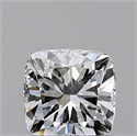 Natural Diamond 0.62 Carats, Cushion with  Cut, F Color, VVS2 Clarity and Certified by GIA