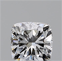 Natural Diamond 0.62 Carats, Cushion with  Cut, F Color, VVS2 Clarity and Certified by GIA
