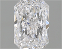 Natural Diamond 1.01 Carats, Radiant with  Cut, D Color, IF Clarity and Certified by GIA