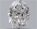 Diamante Natural 0.41 quilates, Ovalado , Color D, claridad VVS1 y certificado GIA