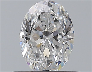 Foto Diamante Natural 0.41 quilates, Ovalado , Color D, claridad VVS1 y certificado GIA de