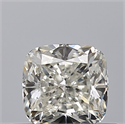 Natural Diamond 0.51 Carats, Cushion with  Cut, G Color, VS1 Clarity and Certified by IGI