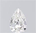 Diamante Natural 0.50 quilates, De pera , Color I, claridad VS1 y certificado GIA