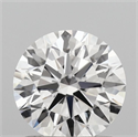 Del inventario de diamantes de laboratorio, 1.05 quilates, Redondo , Color E, claridad VVS1 y certificado IGI