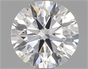 Diamante Natural 0.42 quilates, Redondo , Color F, claridad VVS2 y certificado GIA