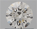 Diamante Natural 0.57 quilates, Redondo , Color F, claridad VVS2 y certificado GIA