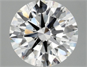 Lab Grown Diamond 3.02 Carats, Round with Ideal Cut, E Color, VS1 Clarity and Certified by IGI