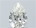 Diamante Natural 0.70 quilates, De pera , Color H, claridad IF y certificado IGI